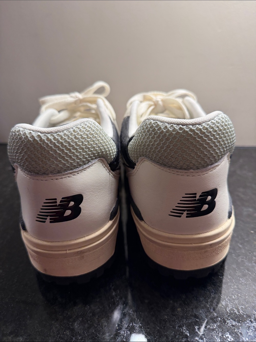New Balance 550 Men’s White and Light Gray Sneakers size 12 - Picture 5 of 5